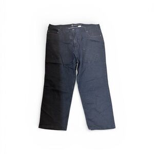 Harbor Bay Men's Relaxed Fit Dark Blue Jeans